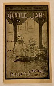 Antique Faultless Starch Booklet / Gentle Jane - Picture 1 of 4