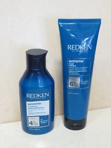 REDKEN EXTREME STRENGTH REPAIR CONDITIONER 10.1 OZ & MASK 8.5 OZ - Picture 1 of 2