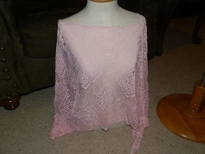 Womens Swimsuit One size fits all Womens swimsuit cover up Pink Lace NWT $56 - Picture 1 of 6