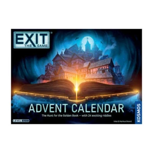 Thames and Kosmos Exit Advent Calendar the Hunt for the Golden Book Card Game - Picture 1 of 1