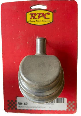 MOPAR PUSH-IN BREATHER CAP RPC RACING POWER COMPANY R9169 NEW - Image 1 of 2
