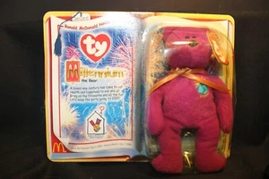 McDonalds Happy Meal - TY - MILLIENNIUM the Bear - NRFB - - #1 - RMHC - Imagen 1 de 3
