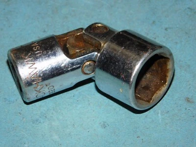 5/8" Blackhawk Tools 3/8" Drive 6 Point Universal Swivel Socket 30220  USA - Image 1 of 4