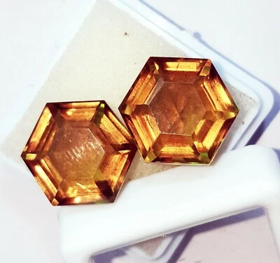 Alexandrite Color Change 10 to 12 Ct Certified Pair Loose Gemstone RL10 - Image 1 of 4