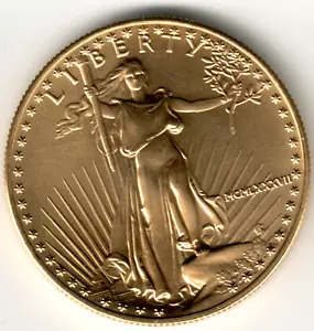 USA - 1987P - 50$ St. Gaudens - American Gold Eagle - MCMLXXXVII - #115314RG - Foto 1 di 2