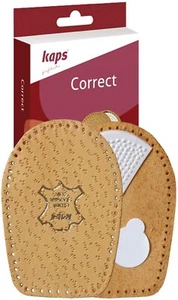 Leather Heel Cups Metatarsus Valgus and Varus for Men and Women – Correct... - Picture 1 of 6