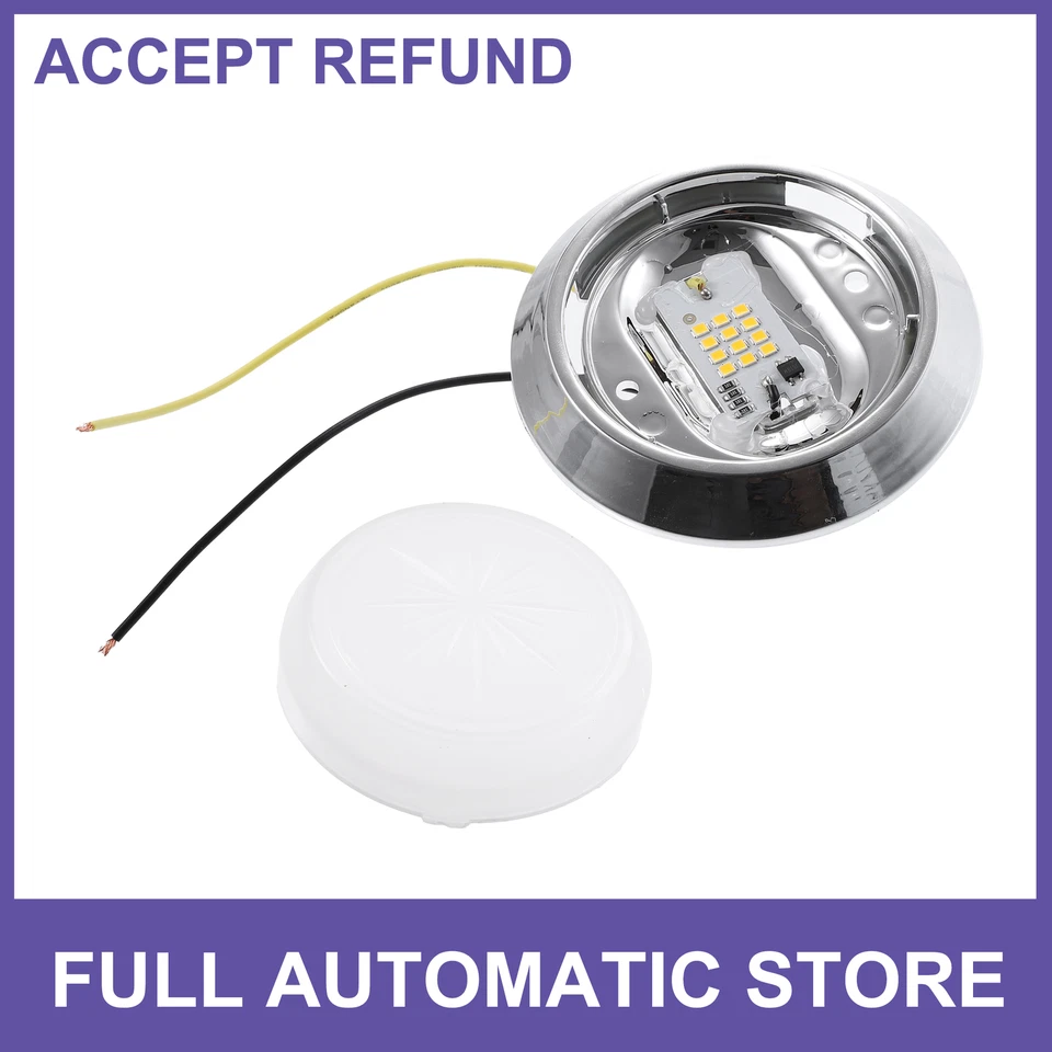 12V Car Reading Light LED Round Reading Lamp Kit ONE Custom for Pontiac GTO - Image 1 of 4