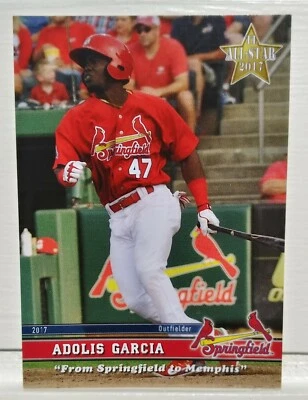 ADOLIS GARCIA 2017 GRANDSTAND SPRINGFIELD ROOKIE - Image 1 of 2