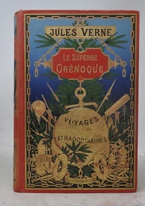 Jules Verne Hetzel The Superb Orinoco First Edition 1898 With Golden Globe - Picture 1 of 18