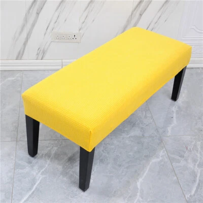 Cubierta de silla de piano cubierta de taburete de maquillaje estuche de silla de comedor cubierta de banco larga ✿ Foto 1 de 4
