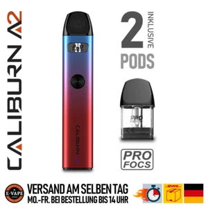 Uwell Caliburn A2 Pod Kit iris purple E-Zigaretten G f. Einsteiger und unterwegs - Bild 1 von 3