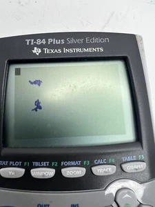 TI-84 Plus Silver Edition Graphing calculator Works w/issues Texas Instruments. - Picture 1 of 5