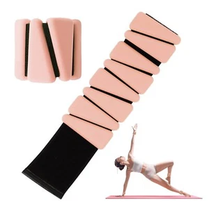 Wrist Weights Set 2 Adjustable Silicone Weights for Yoga Dance Pilates Jogging - Picture 1 of 7