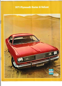 Original 1971 Plymouth Duster & Valiant Sales Brochure - Picture 1 of 2