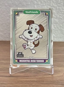 2025 Topps Chrome - VeeFriends First - Insightful Irish Terrier #58 - Bild 1 von 2