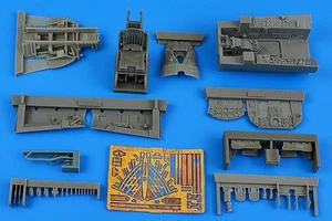 Aires 1/32 F-104A Starfighter Cockpit Set Late Version for Italeri kits - Picture 1 of 1