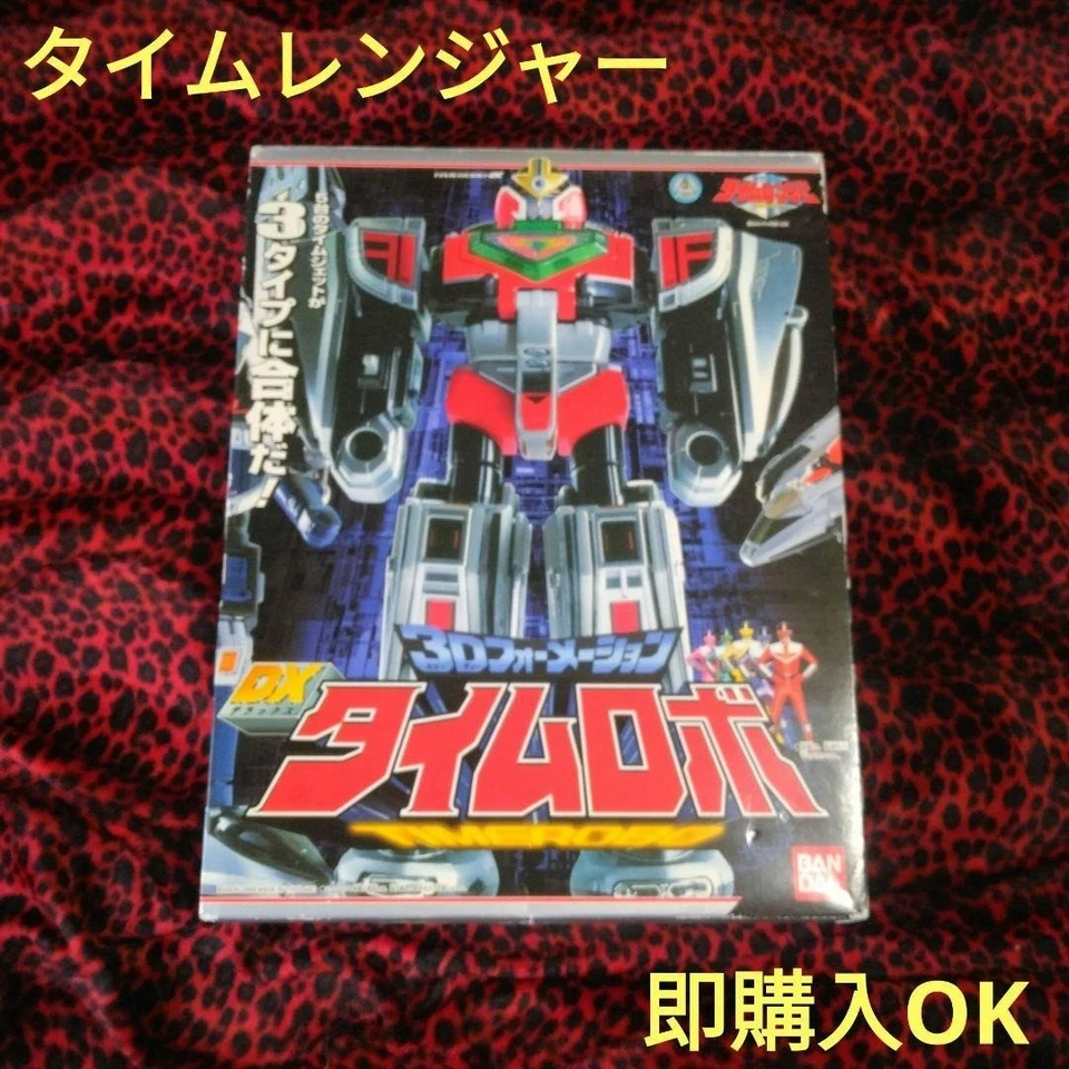 BANDAI Power Rangers Time Force Megazord DX Time Robo Time Ranger 3D Flyer - Image 1 of 4
