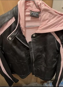 Motorradjacke Leder 5x Damen - Bild 1 von 7