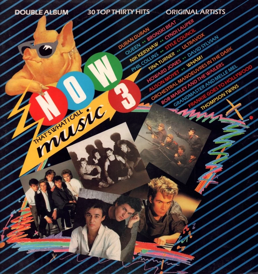 Various Artists Now That's What I Call Music 3 double LP vinyl UK Emi 1983 in - Image 1 of 4