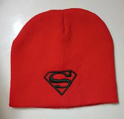 Gorro Superman Rojo DC Comics Tejido Calavera Gorra Juvenil Talla Única Se Adapta a la mayoría Foto 1 de 4