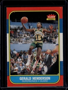 1986 Fleer Gerald Henderson #45 - Picture 1 of 2