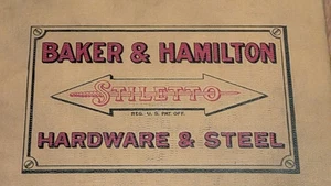 Catalogo STILETTO Baker & Hamilton Hardware & Steel n. Libro 107 - Foto 1 di 9