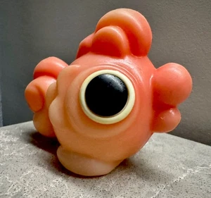 Vintage USSR Blow Plastic Funny Carp Koi Doll Soviet Plastic Decor Doll - Picture 1 of 8