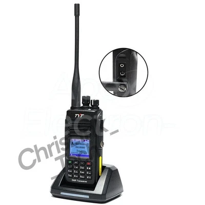 TYT MD-UV390 Plus Waterproof Dual Band DMR Digital Two Way Radio CTCSS/DCS - Image 1 of 4