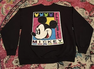 Vintage Mickey Mouse Disney Gr. L Pullover Sweatshirt BD - Bild 1 von 12