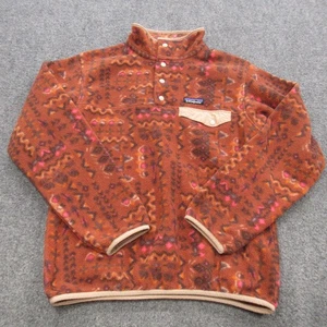 Suéter Pullover Patagonia Synchilla Para Hombre Pequeño Polar Estampado Azteca Exterior Hiki - Imagen 1 de 14