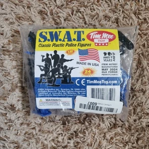Tim Mee Toy SWAT Classic Kunststoff Polizei Figuren Maßstab 1:30 24 Stück - Bild 1 von 2