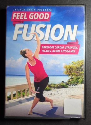 Jessica Smith Presents Feel Good Fusion (DVD) кардио босиком, пилатесом, йогой - Изображение 1 из 3