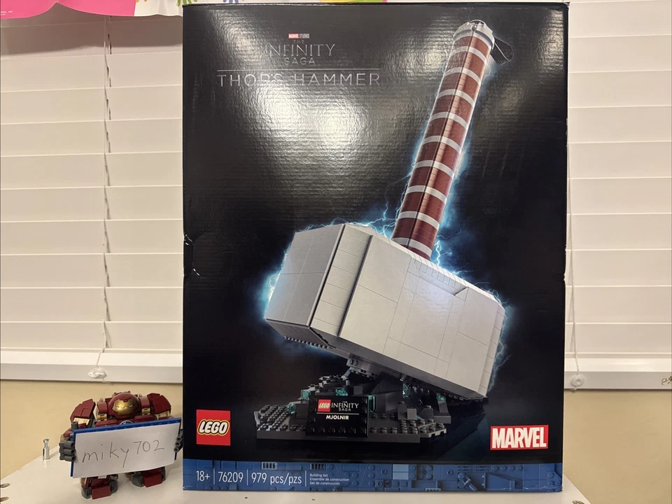 Nuevo Precintado LEGO Super Heroes: Thor's Hammer (76209) Foto 1 de 4