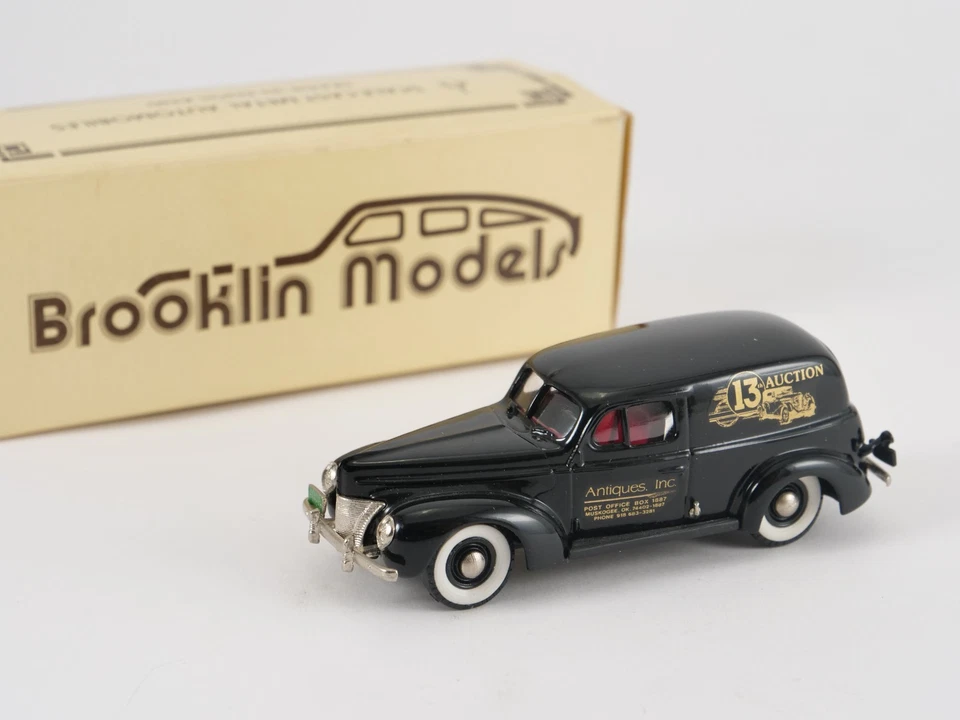 Brooklin N° 9 1940 Ford Sedan Delivery James C. Leake 1/43 Nuovo In Scatola - Immagine 1 di 4