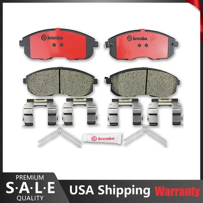 Juego de pastillas de freno de disco delanteras Brembo para Nissan Sentra SE-R 2002-2005 especificaciones V Foto 1 de 2