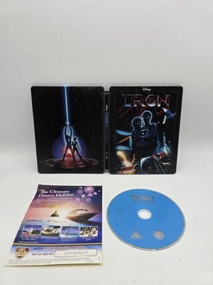 DINEY'S TRON (1982) - UK EXCLUSIVE BLU RAY STEELBOOK - VERY RARE - Image 1 of 3