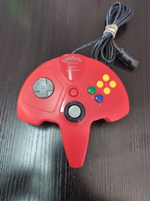 Super Pad 64 Plus Red Controller Tested - WORKS! Red Nintendo 64 Performance - Image 1 of 4