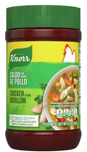 Knorr 2 Pk. Granulated Chicken Flavor Bouillon Ground, 15.9 Oz Jar - Picture 1 of 1