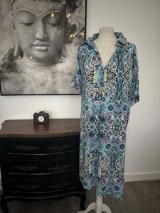 Pretty Summer ladies plus size dresses One Size Up to 60 Inch Chest 22/24/26/28 - Picture 1 of 3