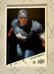 2021 Marvel Premier - Dave Palumbo - Sketchkarte Captain America - Original Art - Bild 1 von 6