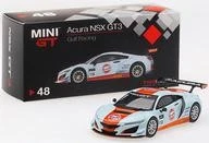 Diecast Car 1/64 Acura NSX GT3 Gulf Racing North America "MINI GT Series" - Image 1 of 1