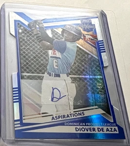 2022 Elite Extra Diover De Aza Prospect Auto Autograph Aspirations Blue 42/94 - Picture 1 of 1