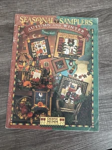 DEBBIE MUMM SEASONAL SAMPLERS BOOK 2 "AUTUMN & WINTER" QUILTING BOOK 1997 - Picture 1 of 1