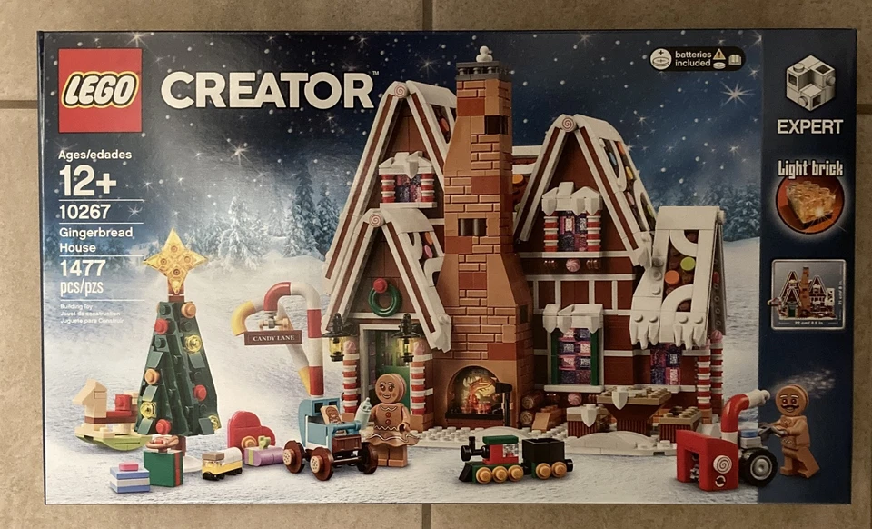 LEGO 10267 - Creator Expert -Christmas - Gingerbread House - 2019 - NEW & Sealed - Image 1 of 4