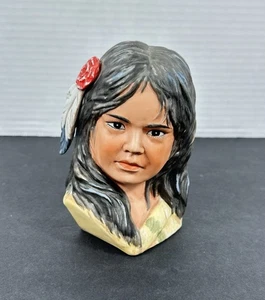 Young Crazy Horse Native American Statue  #499/12500 Perillo 1985 Vague Shadows - Picture 1 of 8