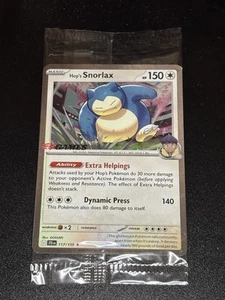 Pokemon TCG- Hop's Snorlax - Stamped - EBGames Promo - Journey Together - Sealed - Picture 1 of 1