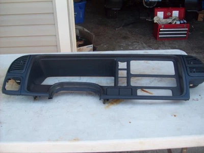 95-99 CHEVY GMC SILVERADO C/K Dash Bezel Instrument Cluster Gauge Speedo BLUE - Image 1 of 4