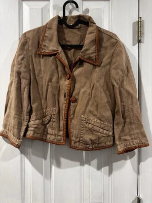 Chaqueta de lino Miu Miu 40 Foto 1 de 4