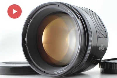 【 NEAR MINT+ 】 Minolta AF 85mm f/1.4 G Portrait Lens for Sony A From JAPAN #643 - Image 1 of 4