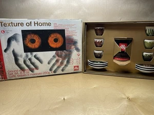 NIB Illy Espresso Collections Cups Francis Ford Coppola - 6 Cups & Saucers - Picture 1 of 7